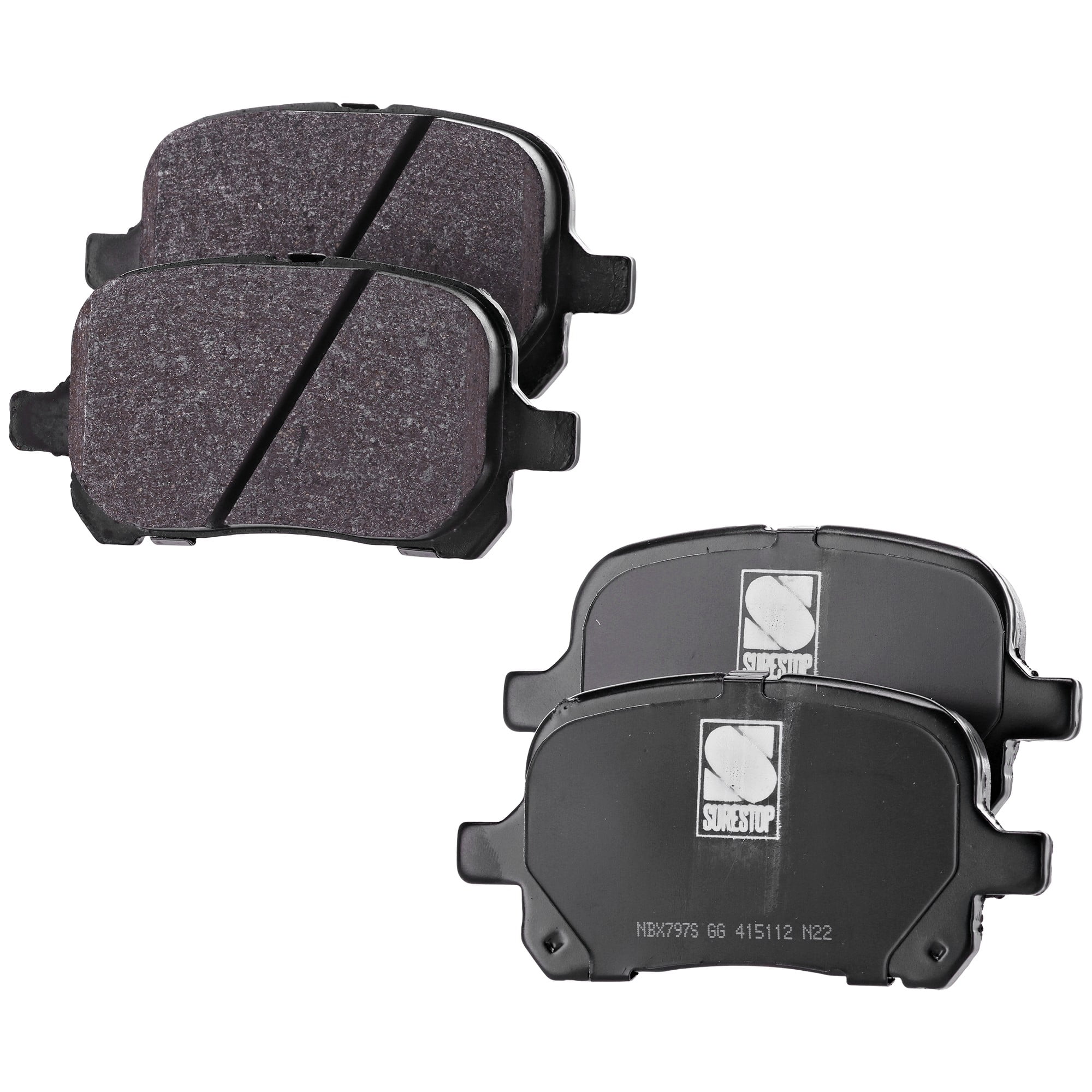 PROSPEC 3.5号　12本セット Brake Pad Set Compatible with 1999-2001 Lexus RX300 1998