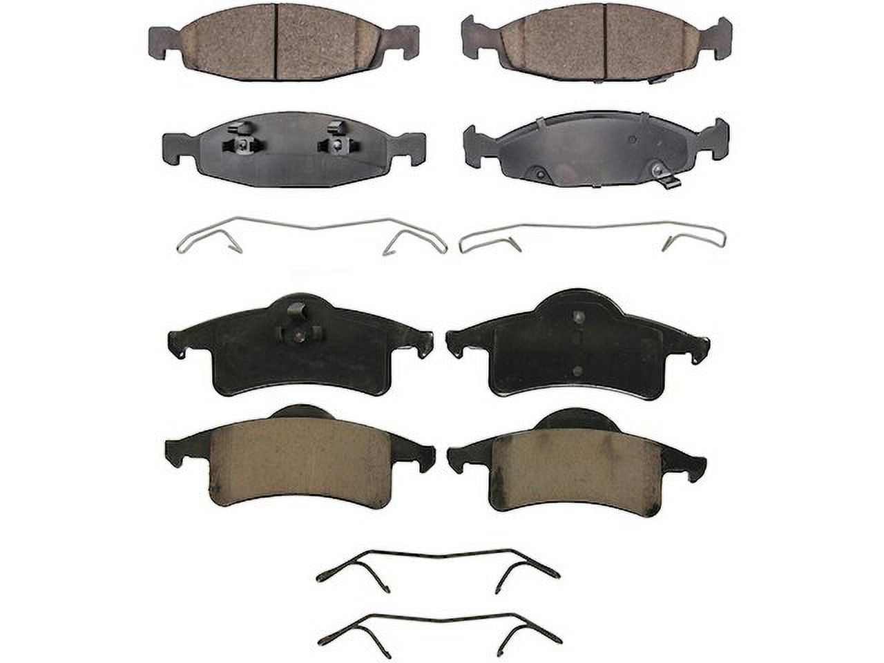 Brake Pad Set Compatible with 1999 2002 Jeep Grand Cherokee 2000