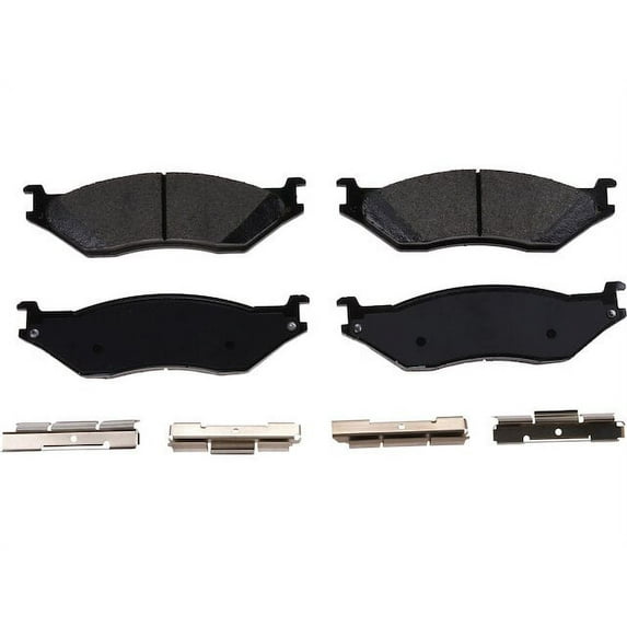 Brake Pad Set - Compatible with 1999 - 2004 Ford F-450 Super Duty 2000 2001 2002 2003