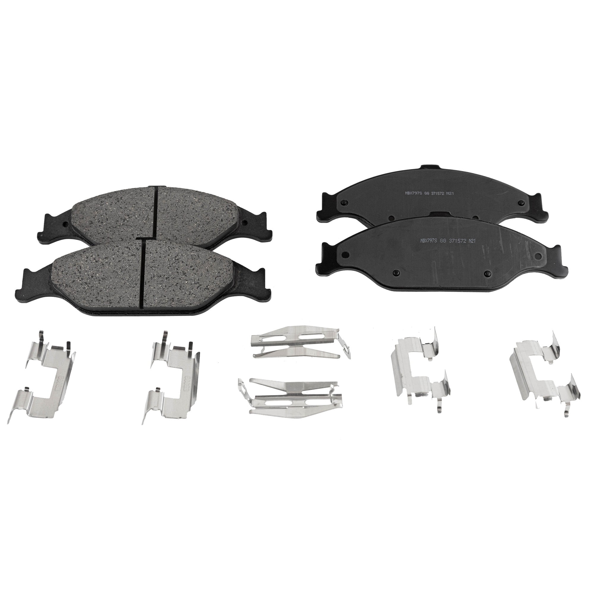 Brake Pad Set Compatible with 1999-2004 Ford Mustang Front