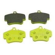 Brake Pad Set - Compatible with 1999 - 2012 Porsche 911 997 2000 2001 2002 2003 2004 2005 2006 2007 2008 2009 2010 2011