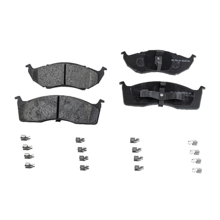 Brake Pad Set Compatible with 2000-2005 Dodge Neon 1998-2004 Chrysler Concorde 4Cyl 6Cyl 2.0L 3.5L 2.7L 3.2L Front
