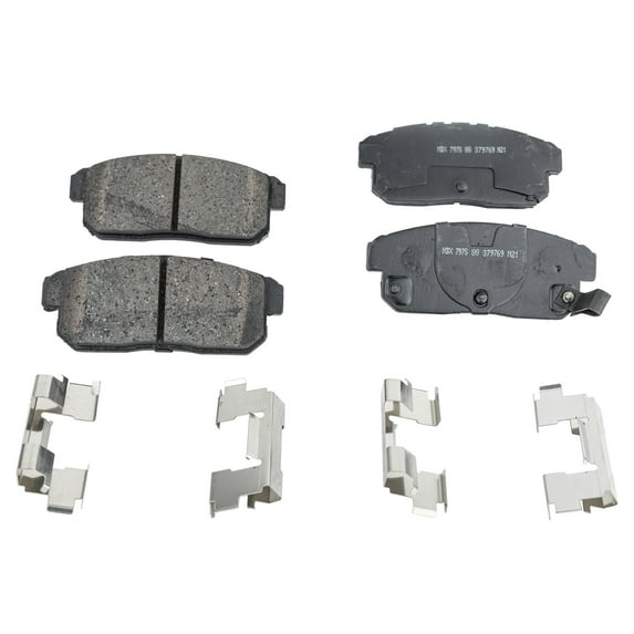 Brake Pad Set Compatible with 2001-2003 Nissan Maxima 2001 Infiniti I30 6Cyl 3.0L 3.5L Rear