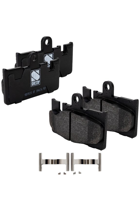 Brake Pad Set Compatible with 2001-2006 Lexus LS430 8Cyl 4.3L Rear