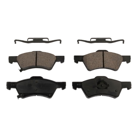 Brake Pad Set Compatible with 2001-2007 Chrysler Town and Country Front