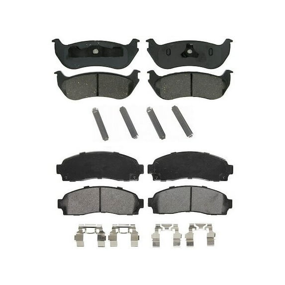 Brake Pad Set - Compatible with 2002 - 2005 Ford Explorer 2003 2004