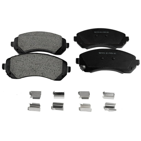 Brake Pad Set Compatible with 2002-2007 Buick Rendezvous Front