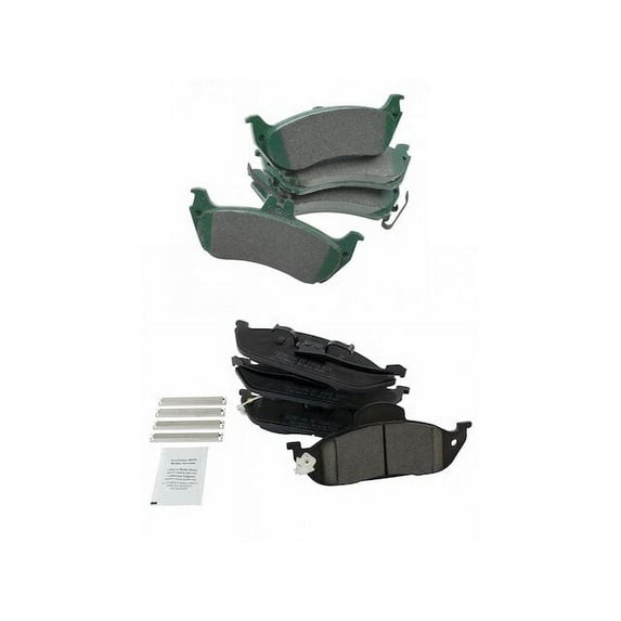 Brake Pad Set - Compatible with 2003 - 2005 Mercedes-Benz ML350 2004