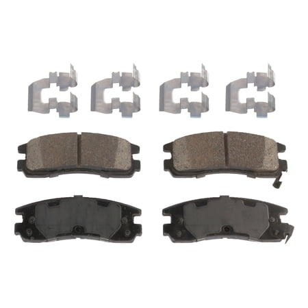 Brake Pad Set Compatible with 2004-2005 Buick Century 2008-2009 Allure 8Cyl 5.3L Rear