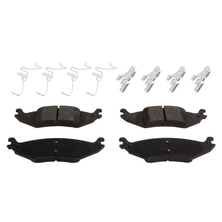 Brake Pad Set Compatible with 2004-2006 Ford E-150 Rear