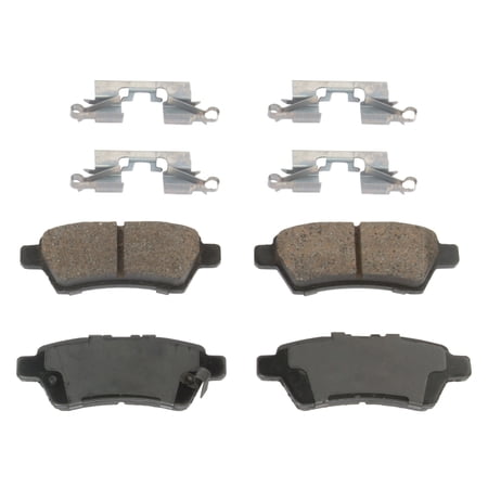 Brake Pad Set Compatible with 2004-2012 Nissan Pathfinder 6Cyl 3.5L Rear