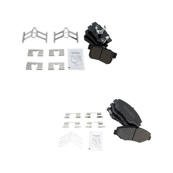 Brake Pad Set - Compatible with 2005 - 2006, 2012 - 2016 Honda CR-V FWD 2013 2014 2015