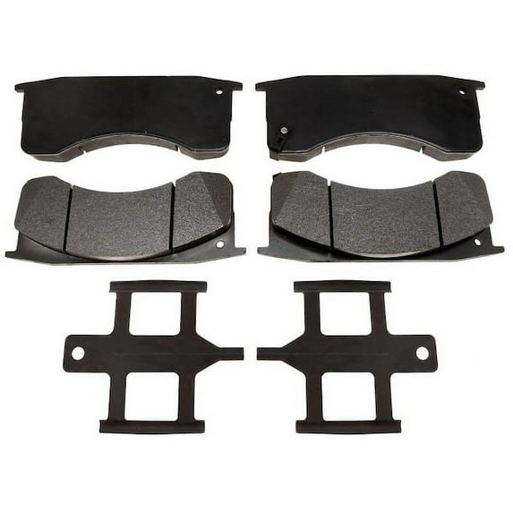 Brake Pad Set - Compatible with 2005 - 2014 Hino 238 2006 2007 2008 2009 2010 2011 2012 2013