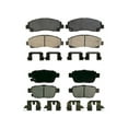 thumbnail image 1 of Brake Pad Set - Compatible with 2006 - 2011 Honda Ridgeline 2007 2008 2009 2010, 1 of 2