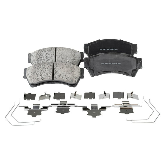 Brake Pad Set Compatible with 2006-2012 Ford Fusion 2007-2012 Lincoln MKZ 4Cyl 6Cyl 2.3L 2.5L 3.5L 3.0L Front
