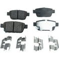 thumbnail image 1 of Brake Pad Set Compatible with 2006-2014 Honda Ridgeline 2009-2014 Acura TL 6Cyl 3.5L 3.7L Rear, 1 of 5