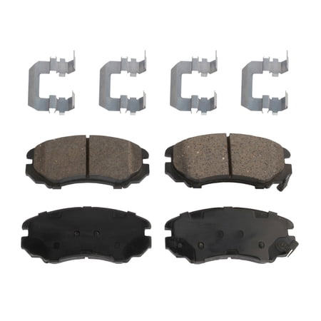Brake Pad Set Compatible with 2007-2010 Hyundai Elantra Front
