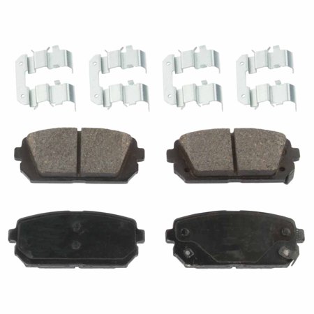 Brake Pad Set Compatible with 2007-2012 Kia Rondo Rear