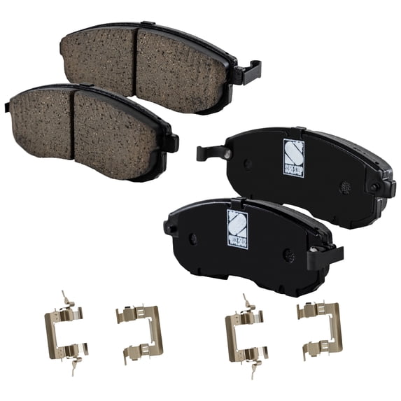 Brake Pad Set Compatible with 2007-2013 Nissan Altima 2003-2005 Infiniti G35 6Cyl 4Cyl 3.5L 2.5L 2.0L Front