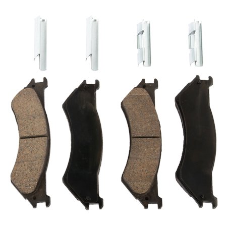 Brake Pad Set Compatible with 2007 Ford E-150 2003-2007 E-250 Rear