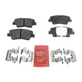 thumbnail image 1 of Brake Pad Set Compatible with 2008-2010 Hyundai Sonata 2010-2013 Kia Soul 4Cyl 6Cyl 2.4L 3.3L Rear, 1 of 5