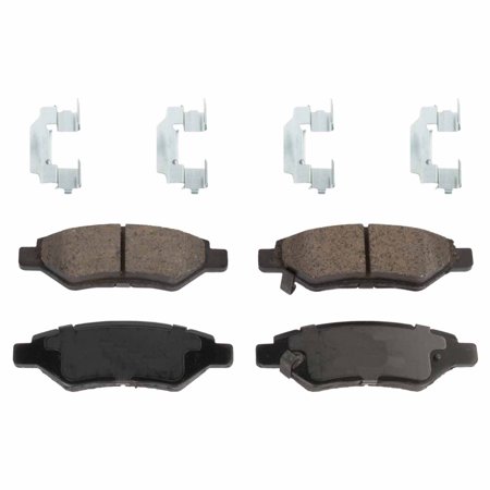 Brake Pad Set Compatible with 2008-2014 Cadillac CTS Rear