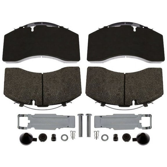 Brake Pad Set - Compatible with 2008 - 2020 Freightliner Cascadia 2009 2010 2011 2012 2013 2014 2015 2016 2017 2018 2019