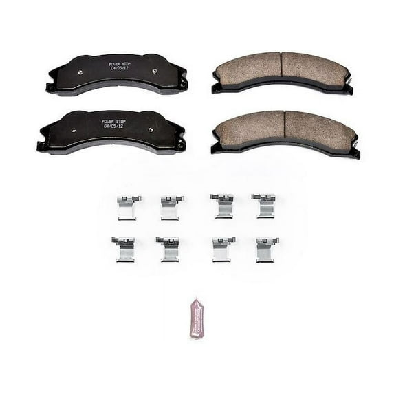 Brake Pad Set - Compatible with 2011 - 2014 Chevy Silverado 2500 HD 2012 2013