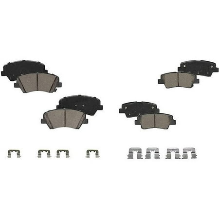 Brake Pad Set - Compatible with 2011 - 2016 Hyundai Elantra Sedan 2012 2013 2014 2015