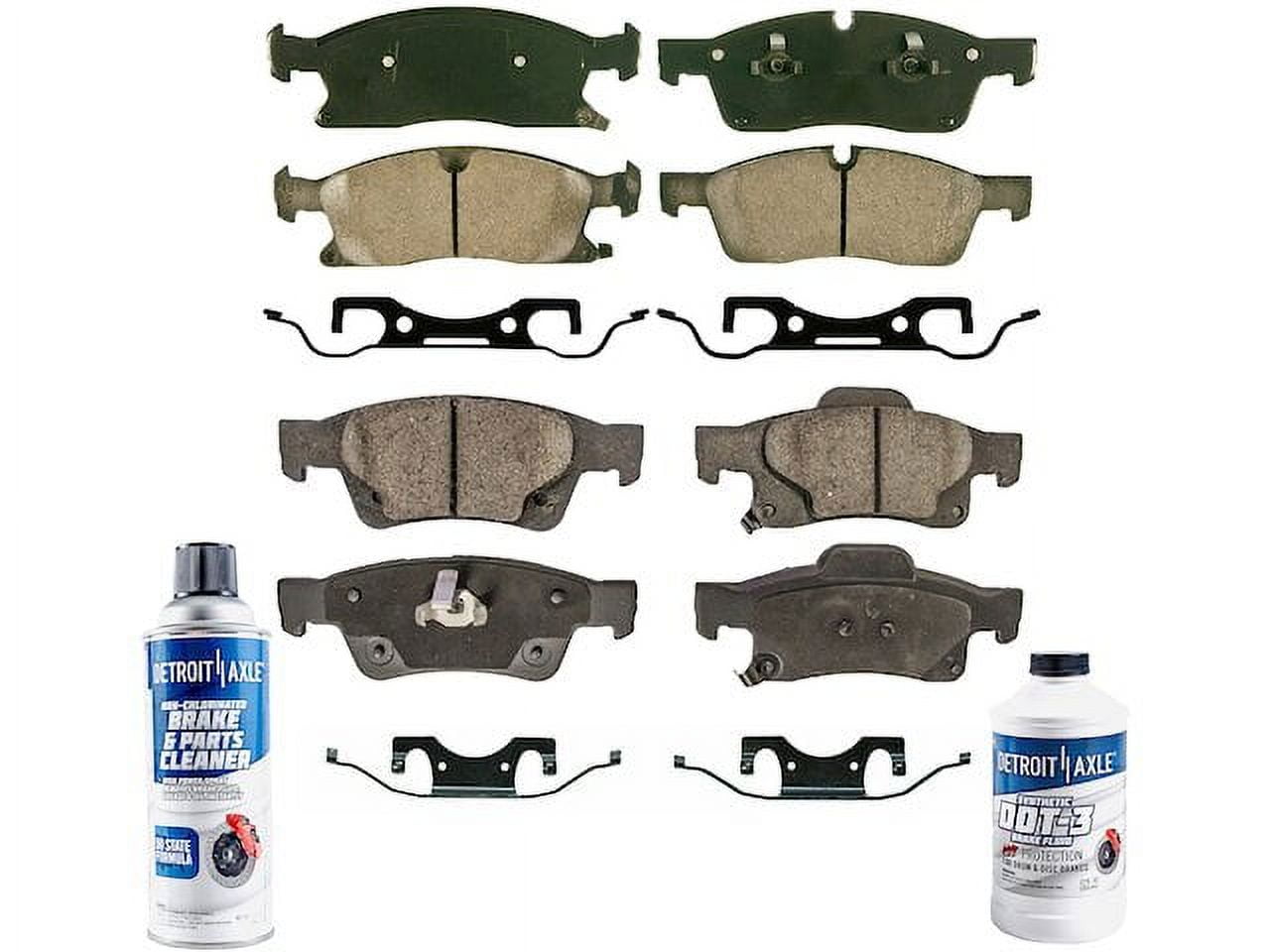 Brake Pad Set - Compatible with 2011 - 2018 Jeep Grand Cherokee 2012 ...