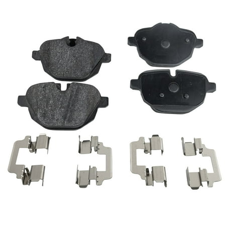 Brake Pad Set Compatible with 2011-2022 BMW X3 2011-2016 528i 6Cyl 4Cyl 3.0L 2.0L Rear