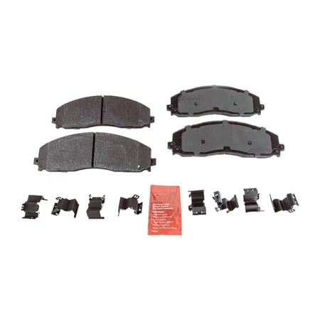Brake Pad Set Compatible with 2012-2021 Ford F-250 Super Duty F-350 Front