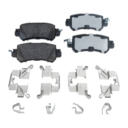 Brake Pad Set Compatible with 2013-2015 Mazda CX-5 2016-2018 CX-3 4Cyl 2.0L 2.5L Rear