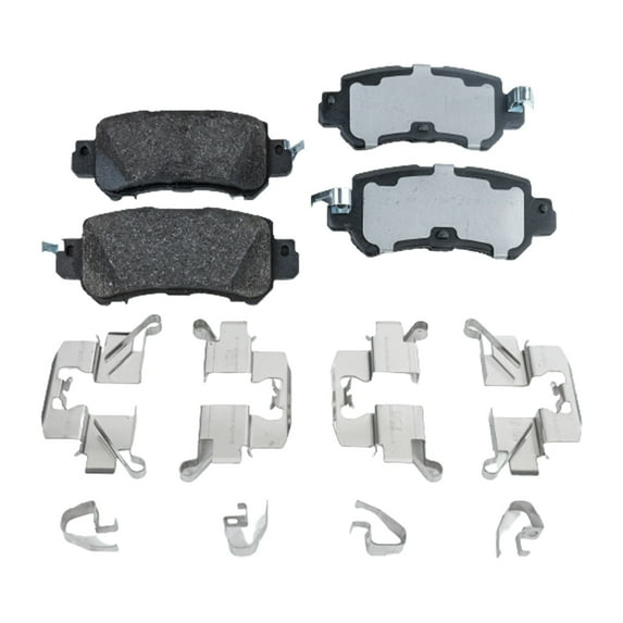 Brake Pad Set Compatible with 2013-2015 Mazda CX-5 2016-2018 CX-3 4Cyl 2.0L 2.5L Rear