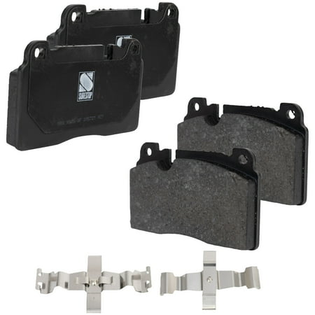 Brake Pad Set Compatible with 2013-2017 Audi Q5 4Cyl 6Cyl 2.0L 3.0L Front