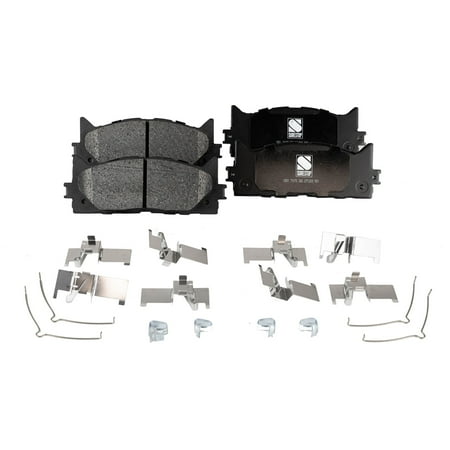Brake Pad Set Compatible with 2013-2018 Lexus ES300h 2007-2018 ES350 Front