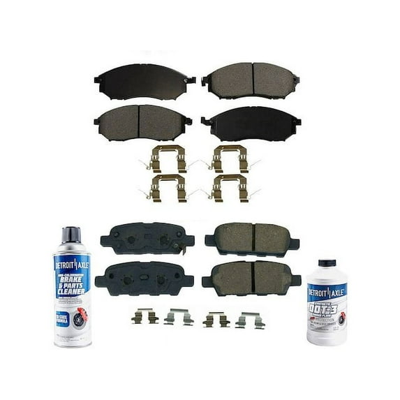 Brake Pad Set - Compatible with 2013 INFINITI FX37