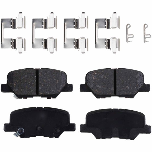 Brake Pad Set Compatible with 2014-2015 Mazda 6 Rear