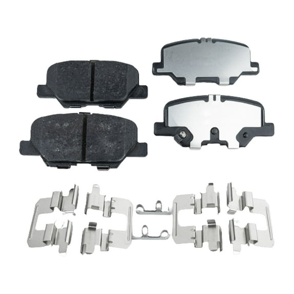 Brake Pad Set Compatible with 2014-2016 Mazda 3 2014-2015 6 4Cyl 2.0L 2.5L Rear