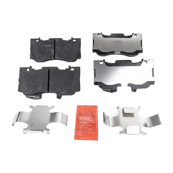 Brake Pad Set Compatible with 2015-2022 Ford Mustang 8Cyl 4Cyl 5.0L 2.3L 2.4L Front