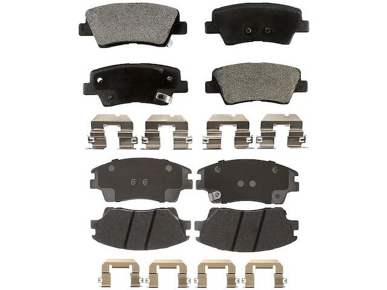 Durable 2016-2021 Hyundai Tucson Brake Pad and Rotor Kit APBRPS1330