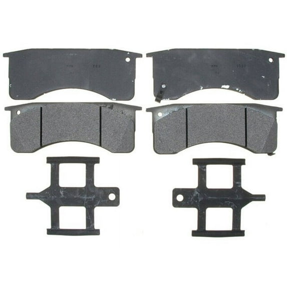 Brake Pad Set - Compatible with 2019 - 2022 Chevy Silverado 6500 HD 2020 2021