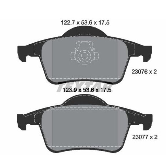 Brake Pad SetREO 230761751
