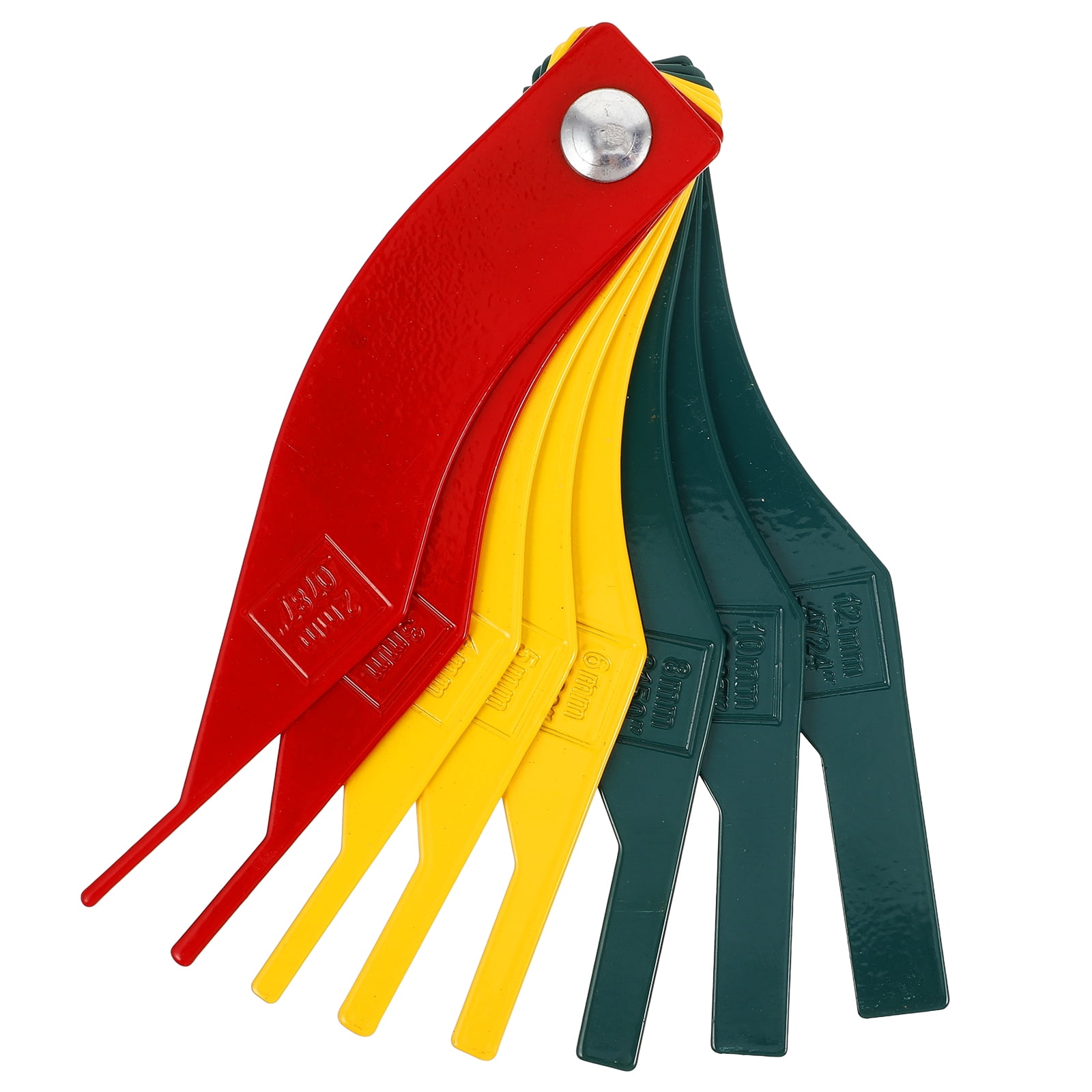 Brake Pad Thickness Gauge 8in1 Brake Pad Thickness Measurement Gauge