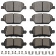 thumbnail image 1 of Brake Pads [8PCS] ECCPP Front Rear D1886-9114 D1915-9085 Compatible For 2017-2019 For Buick For LaCrosse|2018 For Chevrolet For Equinox|2018-2019 For GMC For Terrain, 1 of 5