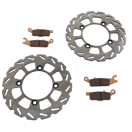Brake Pads & Brake Rotors Yamaha Grizzly YFM 700 2007 - 2026 Front RipTide Discs