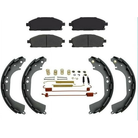 Brake Pads Brake Shoes Spring for Infiniti QX4 02-03 for Nissan Pathfinder 96-04