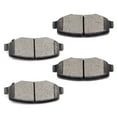 thumbnail image 1 of Brake Pads,ECCPP 4pcs Rear Ceramic Pads Kits for 2007-2011 for Dodge Nitro,2008-2012 for Jeep Liberty,2007-2017 for Jeep Wrangler,2018 for Jeep Wrangler JK, 1 of 5