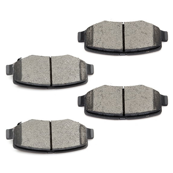 Brake Pads,ECCPP 4pcs Rear Ceramic Pads Kits for 2007-2011 for Dodge Nitro,2008-2012 for Jeep Liberty,2007-2017 for Jeep Wrangler,2018 for Jeep Wrangler JK