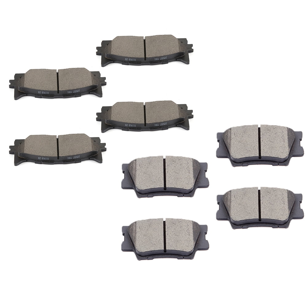 Brake Pads,ECCPP 8pcs Ceramic Disc Brake Kits fit for 2013-2018 for ...